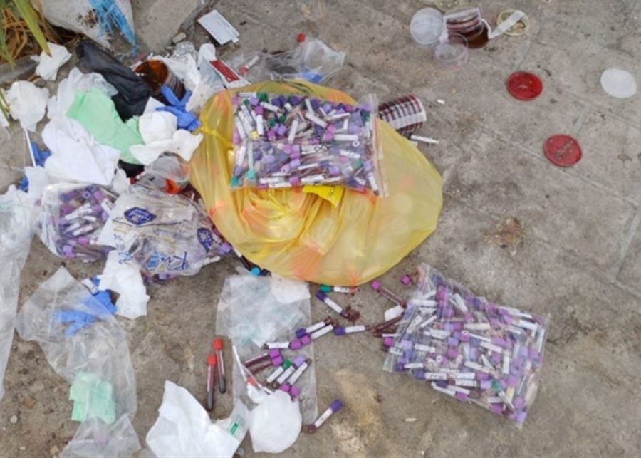 Dumping of Medical Tubes Poses Grave Public Health Threat in Sidon